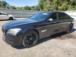 BMW 750 LI 2014 black  gas WBAYE8C51ED135883 photo #2