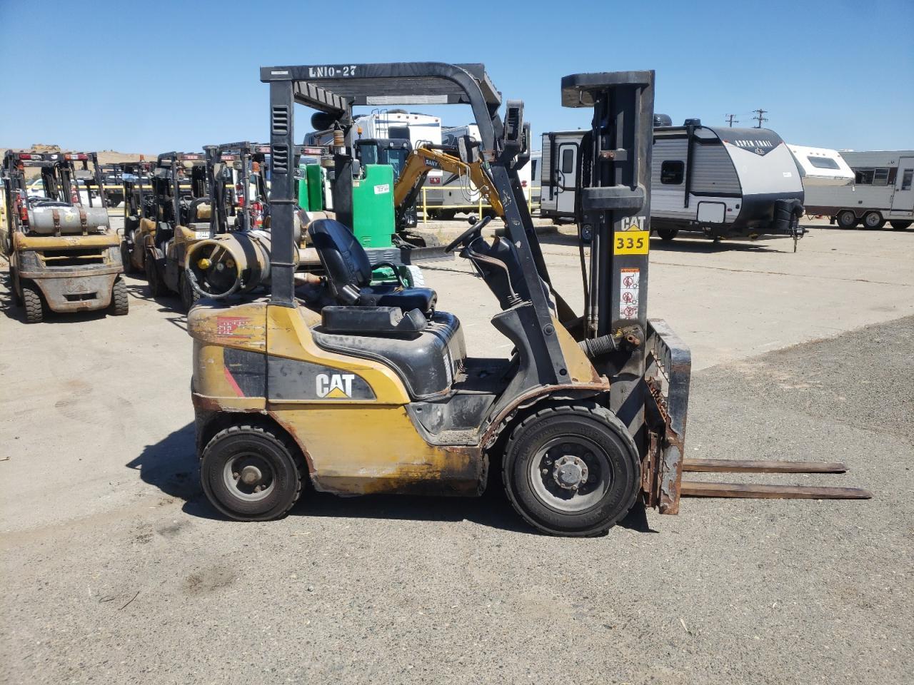 CATERPILLAR FORKLIFT 2010 orange   AT3530663 photo #1