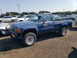 TOYOTA PICKUP RN6 1987 blue pickup gas JT4RN64D6H0014165 photo #2