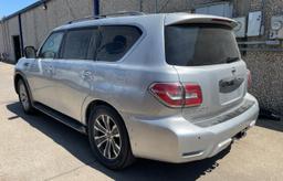 NISSAN ARMADA SV 2019 silver  gas JN8AY2ND5K9092889 photo #4