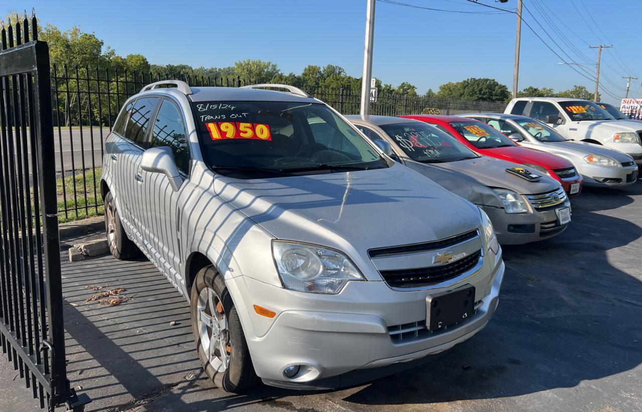 CHEVROLET CAPTIVA SP 2012 silver 4dr spor flexible fuel 3GNAL3E5XCS636897 photo #1