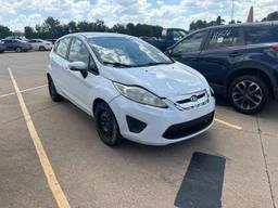 FORD FIESTA SE 2013 white hatchbac gas 3FADP4EJ4DM147386 photo #2