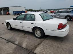 MERCURY GRAND MARQ 2000 white  gas 2MEFM75W2YX725213 photo #3