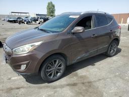 HYUNDAI TUCSON GLS 2014 brown 4dr spor gas KM8JU3AG4EU923244 photo #2