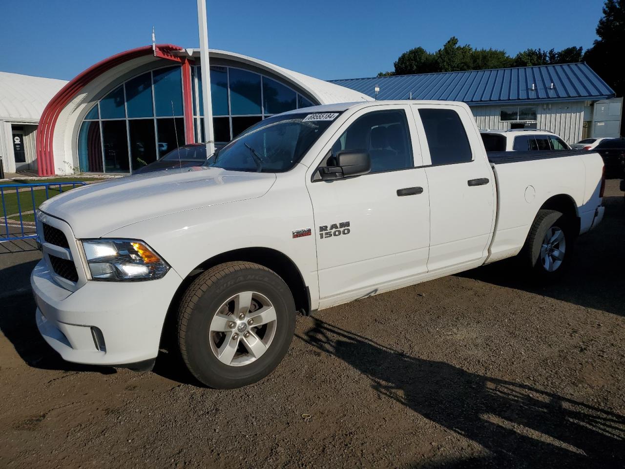 RAM 1500 ST 2018 white  gas 1C6RR6FT8JS157404 photo #1