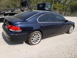 BMW 750 LI 2008 blue sedan 4d gas WBAHN83528DT79871 photo #4