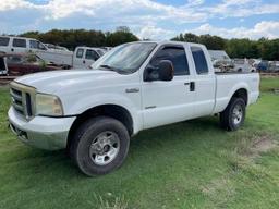 FORD F250 SUPER 2007 white 4dr ext diesel 1FTSX21P37EA65238 photo #3