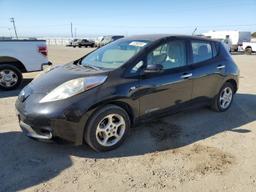 NISSAN LEAF SV 2012 black  electric JN1AZ0CP2CT016726 photo #2