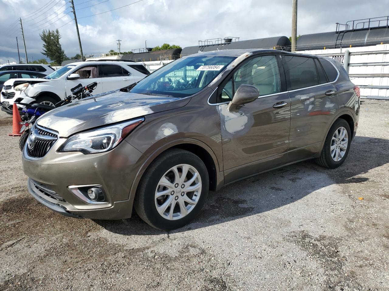 BUICK ENVISION P 2019 charcoal  gas LRBFXBSA2KD141170 photo #1