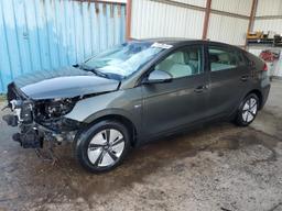 HYUNDAI IONIQ BLUE 2020 gray  hybrid engine KMHC65LC2LU220747 photo #2