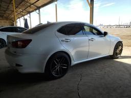 LEXUS IS 250 2011 white  gas JTHBF5C20B5135467 photo #4