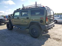 HUMMER H2 2003 green  gas 5GRGN23U93H121365 photo #3