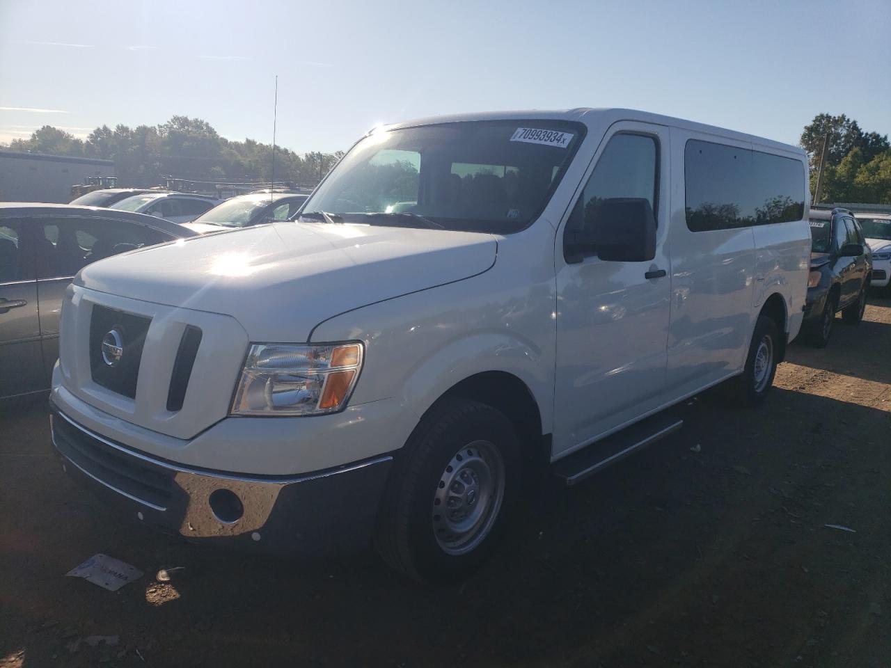 NISSAN NV 3500 2020 white  gas 5BZBF0AA1LN851309 photo #1