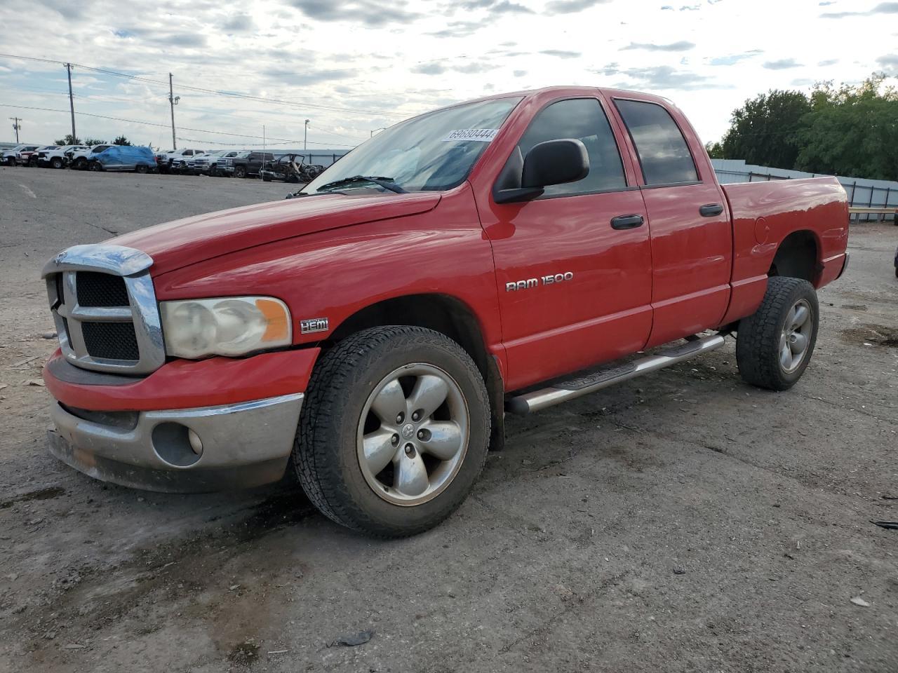 DODGE RAM 1500 S 2004 red  gas 1D7HU18D84S750296 photo #1