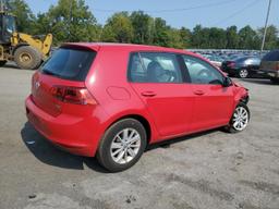 VOLKSWAGEN GOLF 2015 red  gas 3VW217AU7FM039624 photo #4