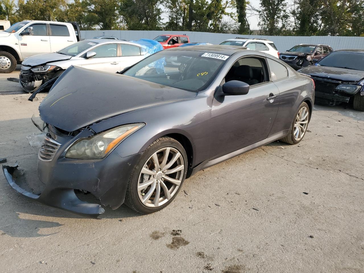 INFINITI G37 BASE 2008 gray  gas JNKCV64E48M122466 photo #1