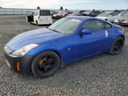 NISSAN 350Z COUPE 2006 blue coupe gas JN1AZ34D76M307386 photo #2