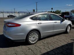 FORD FUSION S H 2015 silver sedan 4d hybrid engine 3FA6P0UU2FR138866 photo #4