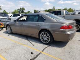 BMW 750 LI 2006 gold  gas WBAHN83566DT29200 photo #3