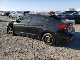 HYUNDAI ELANTRA SE 2018 black  gas 5NPD84LF0JH228196 photo #3