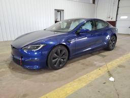 TESLA MODEL S 2023 blue  electric 5YJSA1E55PF517984 photo #2