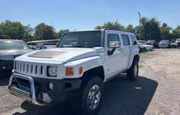 HUMMER H3 2009 white 4dr spor gas 5GTEN13E798138162 photo #3