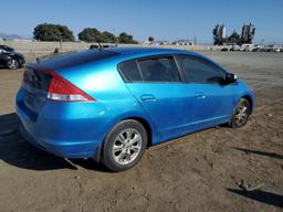 HONDA INSIGHT EX 2010 blue hatchbac hybrid engine JHMZE2H77AS042806 photo #4