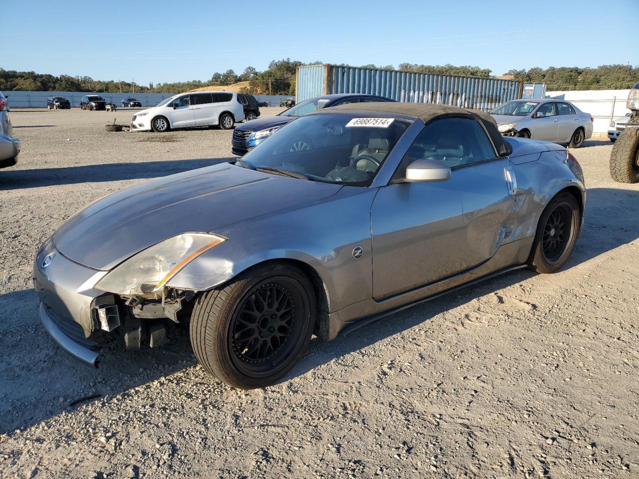 NISSAN 350Z ROADS 2004 silver  gas JN1AZ36A74T013525 photo #1