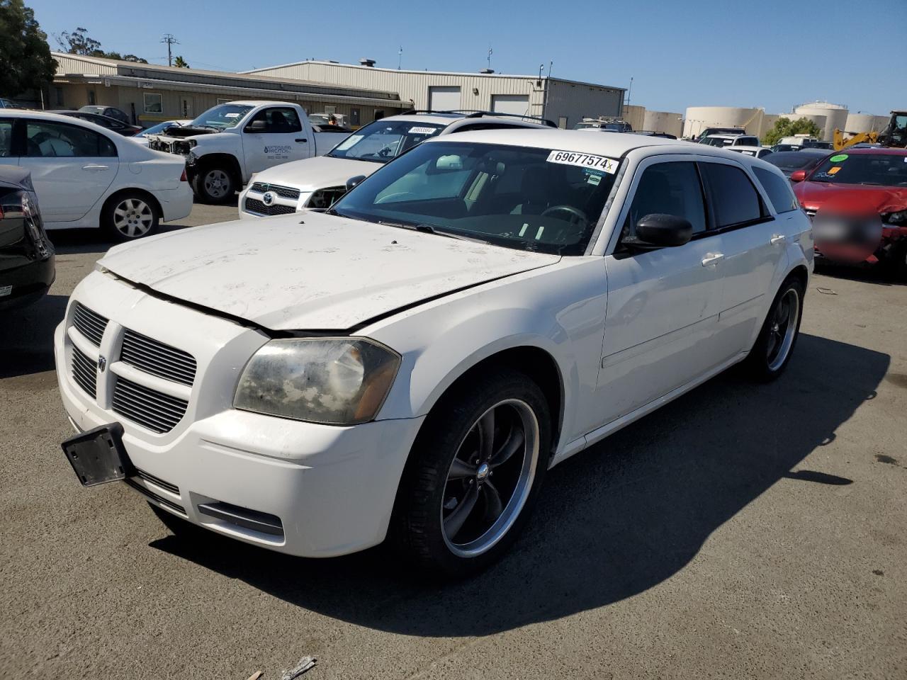 DODGE MAGNUM SE 2006 white 4dr spor gas 2D4FV47T66H368953 photo #1