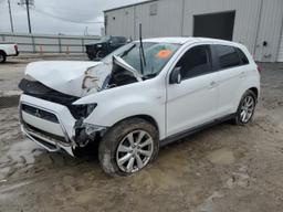 MITSUBISHI OUTLANDER 2014 white  gas 4A4AP3AU1EE025253 photo #2