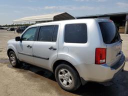 HONDA PILOT LX 2011 silver 4dr spor gas 5FNYF3H27BB038130 photo #3