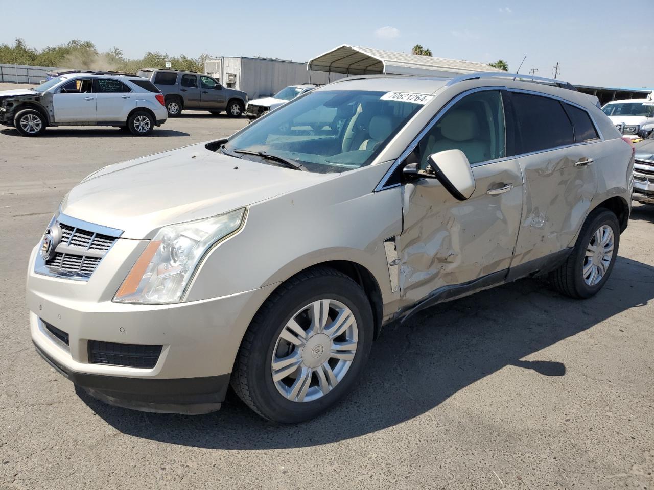 CADILLAC SRX LUXURY 2010 tan  gas 3GYFNAEY0AS501751 photo #1