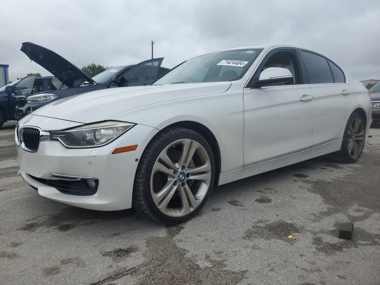 BMW 335 I 2015 white sedan 4d gas WBA3A9G52FNS65804 photo #1