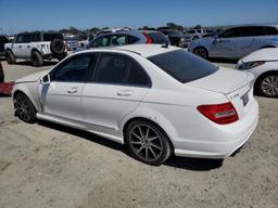 MERCEDES-BENZ C 250 2014 white sedan 4d gas WDDGF4HB0EA949792 photo #3