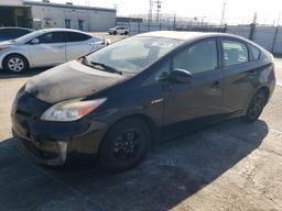 TOYOTA PRIUS 2012 black hatchbac hybrid engine JTDKN3DUXC5443742 photo #2