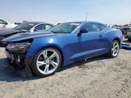 CHEVROLET CAMARO LT1 2022 blue  gas 1G1FF1R74N0128451 photo #2