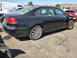 VOLKSWAGEN PASSAT SE 2013 black  gas 1VWBP7A35DC023281 photo #4