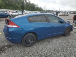 HONDA INSIGHT 2014 blue  hybrid engine JHMZE2H34ES003206 photo #4