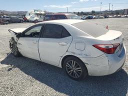 TOYOTA COROLLA L 2015 white  gas 5YFBURHE6FP361717 photo #3