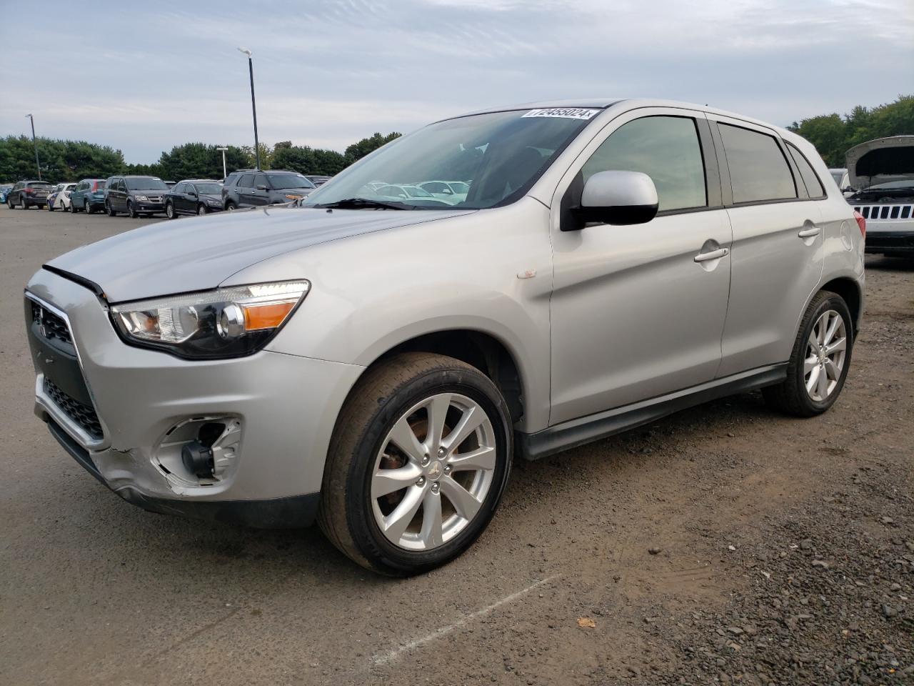 MITSUBISHI OUTLANDER 2015 gray 4dr spor gas 4A4AP3AW8FE035457 photo #1