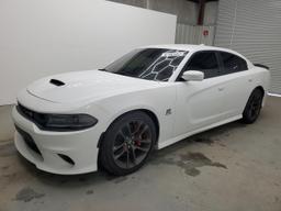 DODGE CHARGER SC 2021 white  gas 2C3CDXGJXMH597883 photo #2