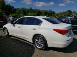 INFINITI Q50 PREMIU 2016 white sedan 4d gas JN1EV7AR0GM346651 photo #3