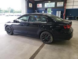 VOLKSWAGEN JETTA S 2017 black  gas 3VW2B7AJ9HM328641 photo #3