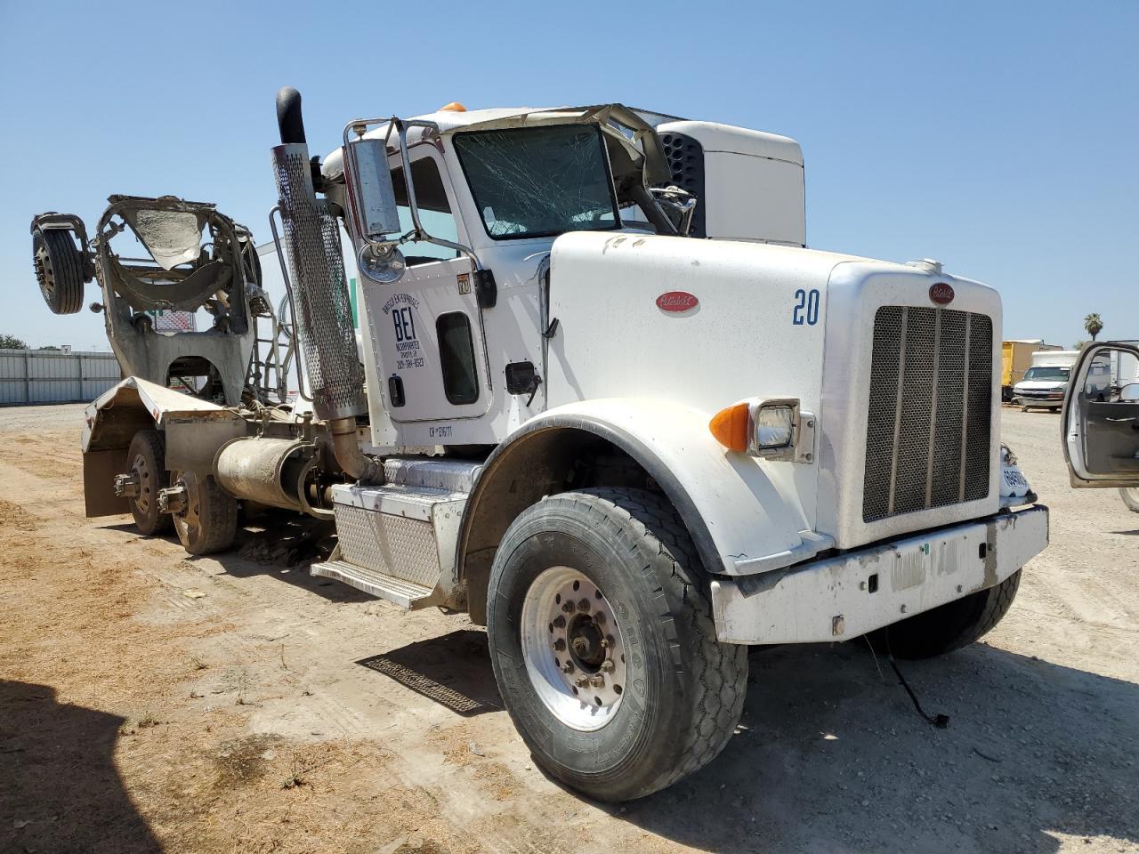 PETERBILT 365 2013 white conventi diesel 1NPSL70X6DD175205 photo #1