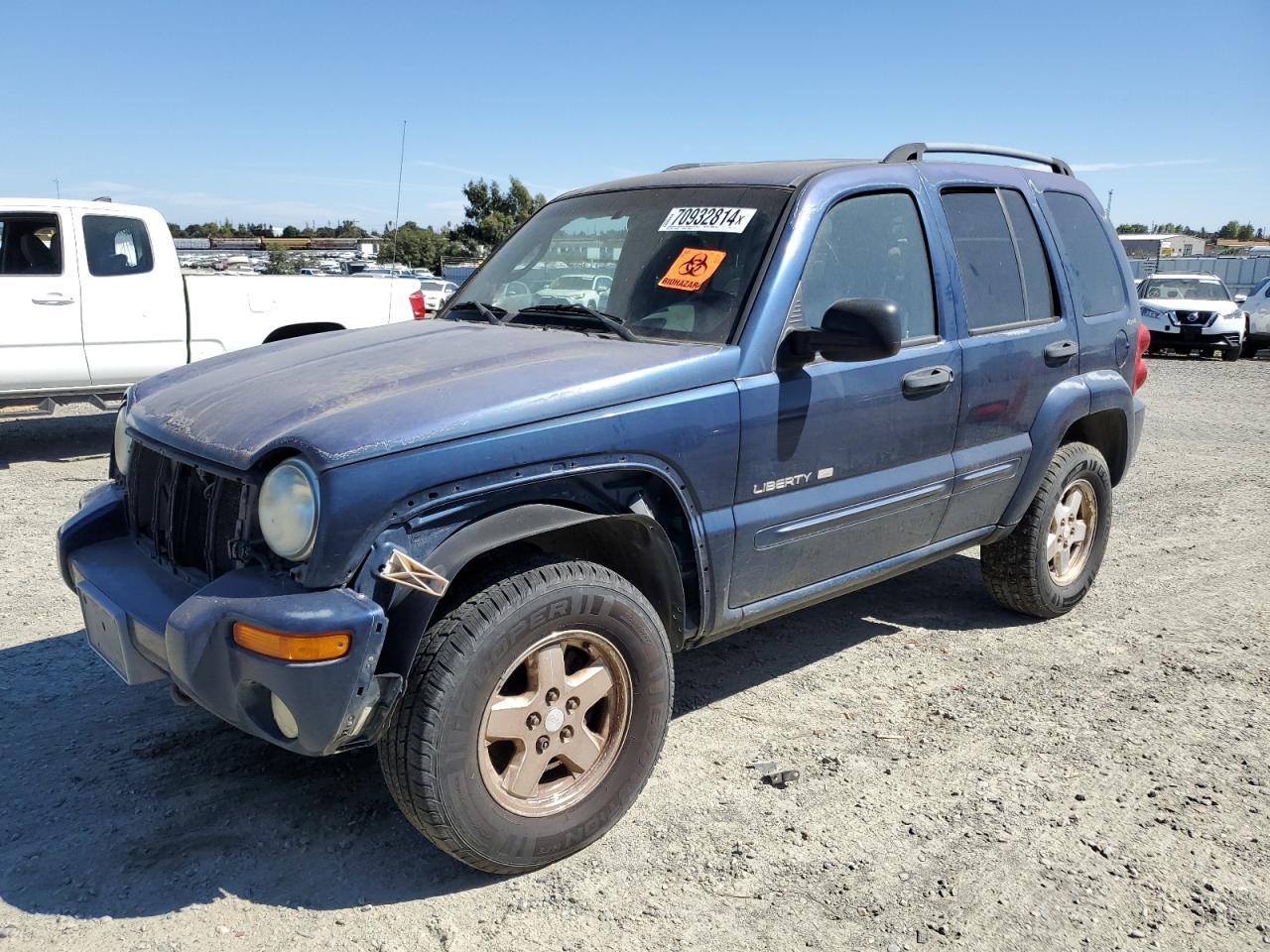 JEEP LIBERTY LI 2002 blue  gas 1J4GL58K22W230772 photo #1