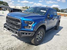 FORD F150 RAPTO 2017 blue  gas 1FTFW1RG1HFA19891 photo #2