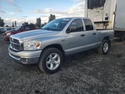 DODGE RAM 1500 S 2007 silver crew pic gas 1D7HU18257J558486 photo #2