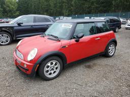 MINI COOPER 2004 red  gas WMWRC33404TJ60296 photo #2