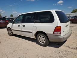 FORD WINDSTAR L 2002 white extended gas 2FMZA50412BB96581 photo #3