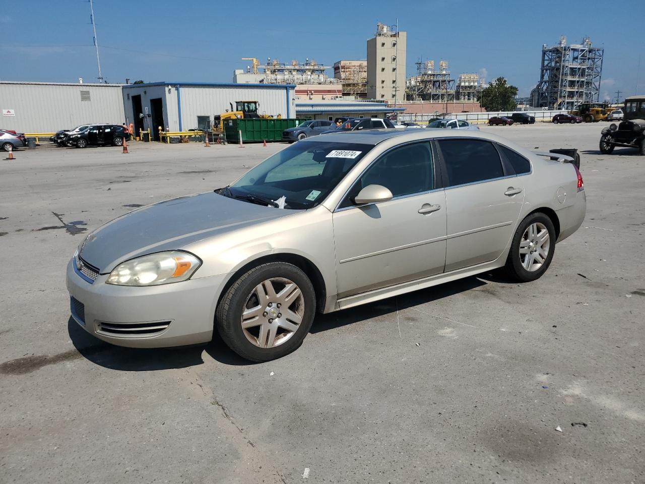 CHEVROLET IMPALA LT 2012 gold  gas 2G1WG5E30C1103085 photo #1